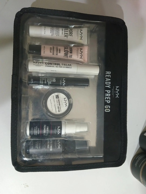 Набір декоративної косметики для подорожей NYX Professional Makeup Jet Set Set Travel Kit Ready Prep Go - зображення 2