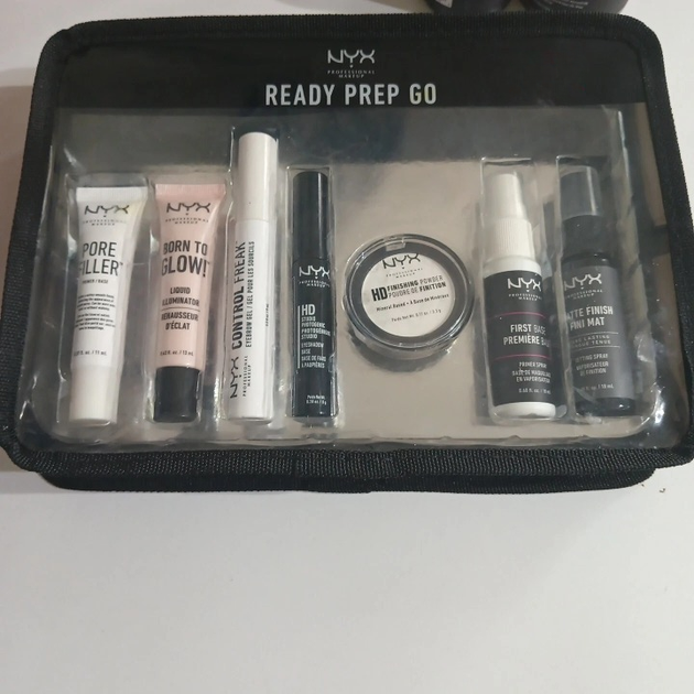 Набір декоративної косметики для подорожей NYX Professional Makeup Jet Set Set Travel Kit Ready Prep Go - зображення 4