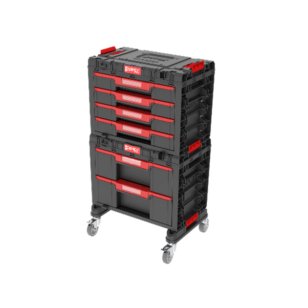 Набір ящиків QBRICK SYSTEM PRIME WORKSHOP DRAWERS Set 2 (540x370x855мм) (Z262510PG003) - Фото 1 Набір ящиків QBRICK SYSTEM PRIME WORKSHOP DRAWERS Set 2 (540x370x855мм) (Z262510PG003) - зображення 1
