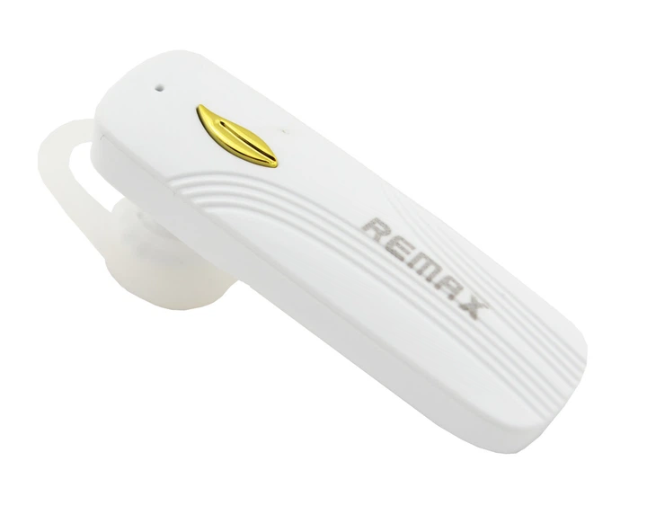 Bluetooth Гарнітура Remax біла - Фото 1 Bluetooth Гарнітура Remax біла - зображення 1