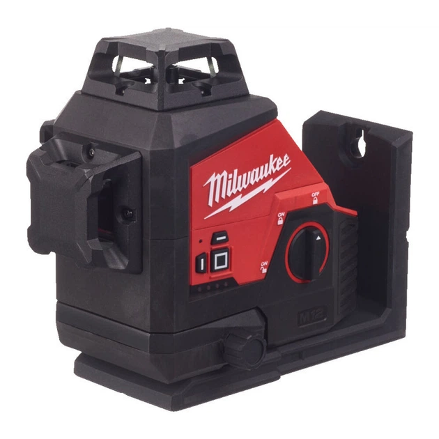 Нивелир лазерный 3D аккумуляторный MILWAUKEE, M12 3PLKIT-401P (360 градусов, зеленый луч) (замена на 4933499379) - изображение 7
