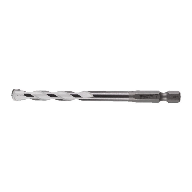 Сверло по мультиматериалам ShW HEX MILWAUKEE, диаметр 7.0x100х50мм - изображение 2