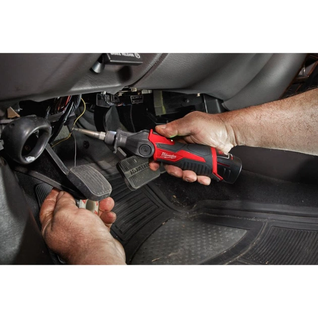 Паяльник акумуляторний MILWAUKEE, M12 SI-201C (зарядний пристрій С12 С, 1 акумулятор М12 В2 2Аг, жало, кейс) (4933459761) - зображення 7
