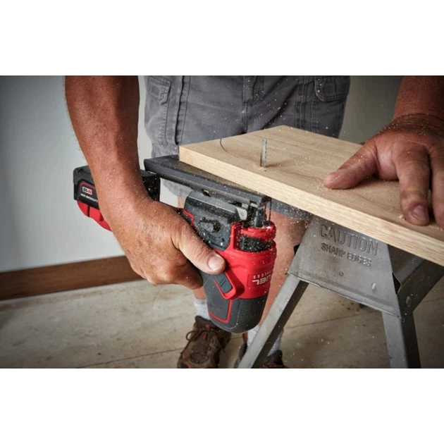 Пила лобзиковая аккумуляторная бесщеточная MILWAUKEE M18 FBJS-0X (каркас, аксессуары, HDкейс) (4933464799) - изображение 8