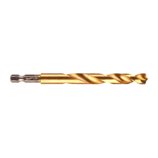 Сверло по металлу RedHEX SHOCKWAVE HSS-TiN MILWAUKEE, диаметр 9,5х118х74мм - Фото 2 Сверло по металлу RedHEX SHOCKWAVE HSS-TiN MILWAUKEE, диаметр 9,5х118х74мм - изображение 2