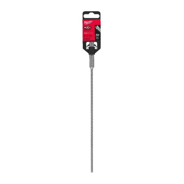 Бур SDS-PLUS MX4 MILWAUKEE, диаметр 5,0х265х200мм - Фото 1 Бур SDS-PLUS MX4 MILWAUKEE, диаметр 5,0х265х200мм - изображение 1