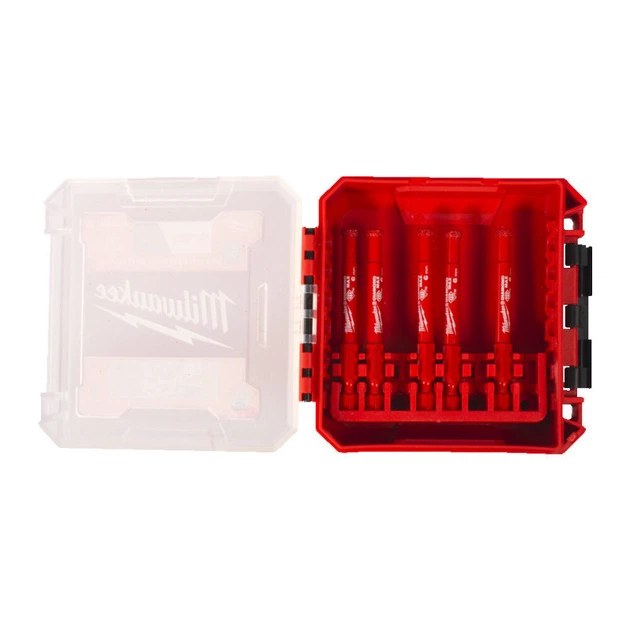 Набор алмазных коронок Diamond Plus/Max MILWAUKEE, (1/4'' Hex) (диаметр 6мм, 5шт) (сверление с водой) пластиковый кейс - Фото 1 Набор алмазных коронок Diamond Plus/Max MILWAUKEE, (1/4'' Hex) (диаметр 6мм, 5шт) (сверление с водой) пластиковый кейс - изображение 1