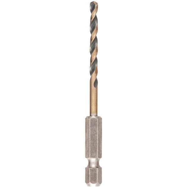 Сверло по металлу EXTREME IMPACT Black & Gold DeWALT DT20603 - Фото 3 Сверло по металлу EXTREME IMPACT Black & Gold DeWALT DT20603 - изображение 3