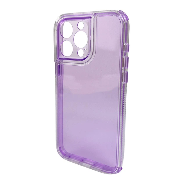Протиударний чохол для смартфона Space III для iPhone 15 Pro Max Purple - зображення 4