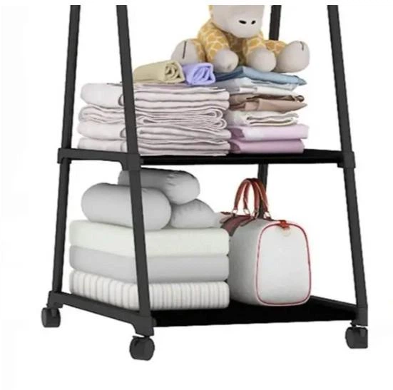 Вешалка для одежды The New Coat Rack на колесах с полкой 158х55см - изображение 8