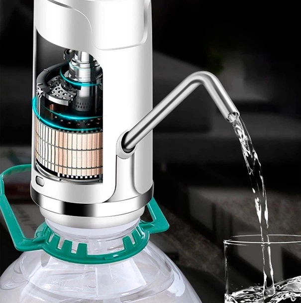 Електрична помпа для води LOW Pump Dispenser PD2 Silver (LOWPD2silver) - зображення 2