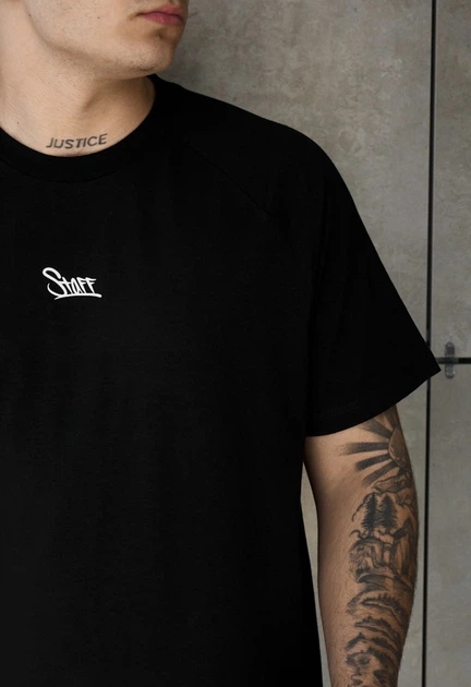 Футболка Staff logo black L чорний - Фото 3 Футболка Staff logo black L чорний - изображение 3