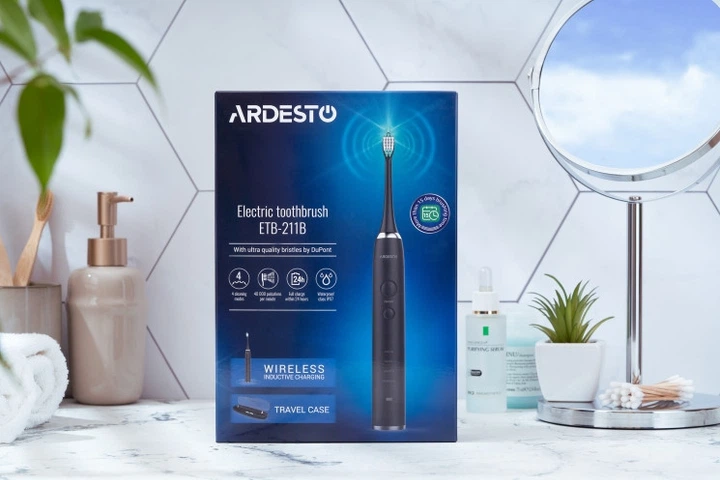 Щетка зубная электрическая Ardesto ETB-211B - изображение 6