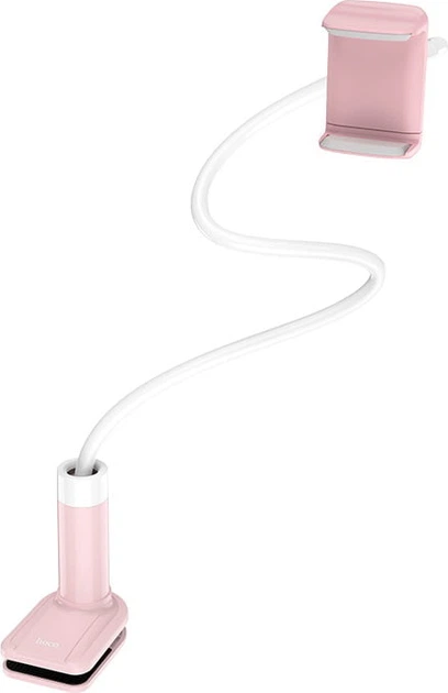 Держатель для Телефона гибкий Hoco PH23 (52 - 90мм) 360 градусов Pink White (44247) - Фото 4 Держатель для Телефона гибкий Hoco PH23 (52 - 90мм) 360 градусов Pink White (44247) - изображение 4