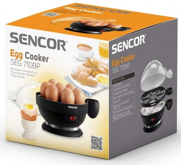 Яйцеварка Sencor 380Вт SEG710BP - зображення 5