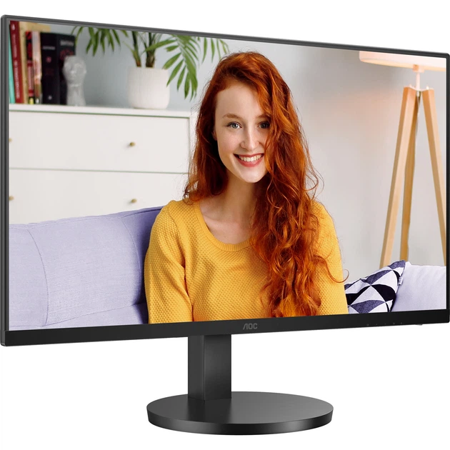 TFT 27" AOC U27B3AF, IPS, 4K UHD, HDMIx2, DP, HAS, колонки, чорний - изображение 2
