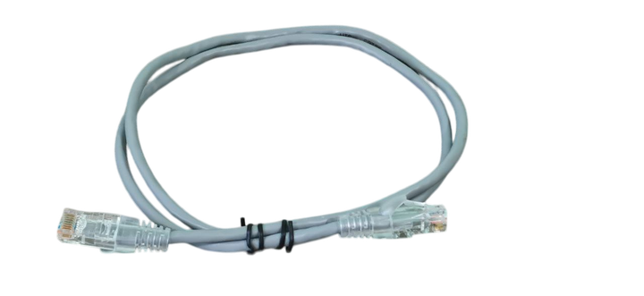 Кабель мережевий RJ45 1м UTP cat.5e 4 пари 0.5мм - Фото 1 Кабель мережевий RJ45 1м UTP cat.5e 4 пари 0.5мм - зображення 1
