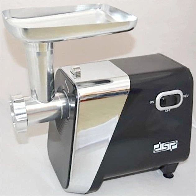 М'ясорубка DSP KM-5034 1600W з реверсом, мідний двигун, захист від перегріву, 2 решітки для фаршу, електрична м'ясорубка для дому та бару - зображення 5