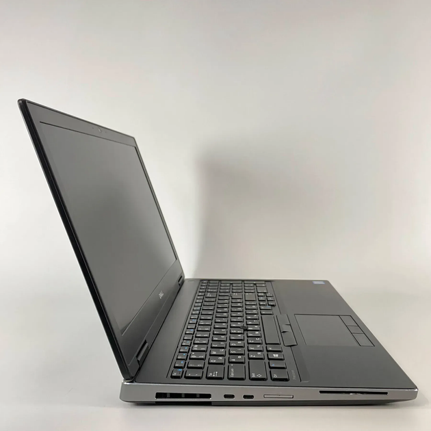 Мобільна робоча станція Dell Precision 7530 / 15.6" (1920x1080) IPS / Intel Core i7-8850H (6 (12) ядра по 2.6 - 4.3 GHz) / 16 GB DDR4 / 512 GB SSD / nVidia Quadro P2000, 4 GB GDDR5, 128-bit / HDMI / WebCam б/в + Подарунок Бездротова миша USB - Фото 4 Мобільна робоча станція Dell Precision 7530 / 15.6" (1920x1080) IPS / Intel Core i7-8850H (6 (12) ядра по 2.6 - 4.3 GHz) / 16 GB DDR4 / 512 GB SSD / nVidia Quadro P2000, 4 GB GDDR5, 128-bit / HDMI / WebCam б/в + Подарунок Бездротова миша USB - зображення 4