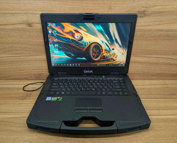 Защищенный ноутбук Getac S410 / 14" (1920x1080) IPS Touch / Intel Core i7-6600U (2 (4) ядра по 2.6 - 3.4 GHz) / 16 GB DDR4 / 480 GB SSD / nVidia GeForce GTX 950M, 2 GB GDDR5, 128-bit / Windows 10 б/у + Подарок Новая беспроводная мышь USB - изображение 2