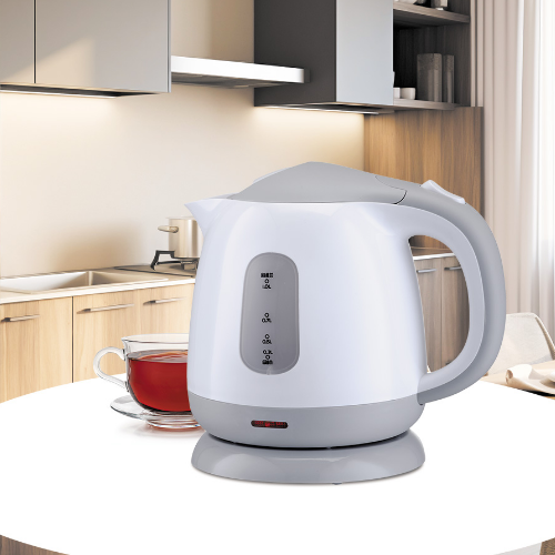 Електрочайник 1л 900-1100W пластик (диск) MR-012-GREY Maestro - зображення 5