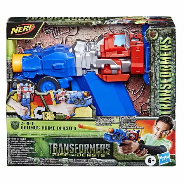 Бластер Nerf Transformers Optimus Prime (F3901) - Фото 9 Бластер Nerf Transformers Optimus Prime (F3901) - изображение 9