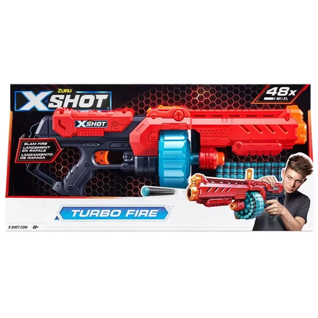 Бластер X-Shot Excel Turbo Fire (36270R) - зображення 6