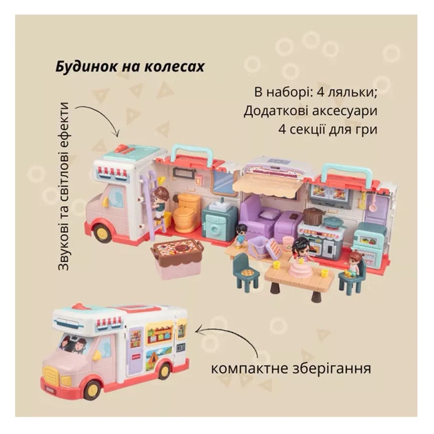 Игровой набор Otamanko Дом на колесах (532.02.18) - изображение 3