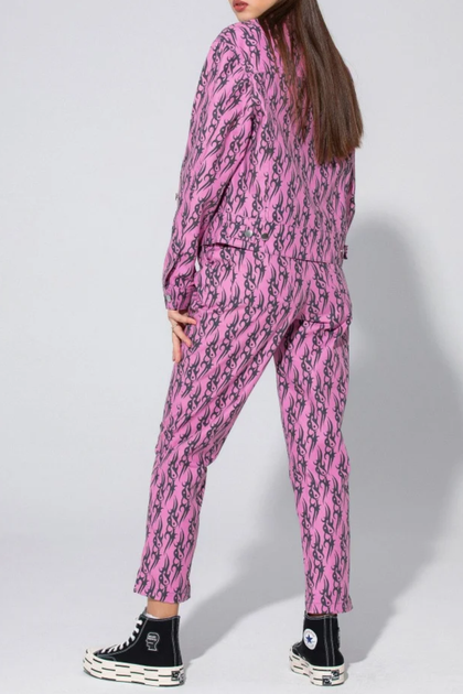 Жіноча куртка з рожевою катаною Tribal Love Рожеві місцеві герої M SS21J0002 (M) - изображение 4