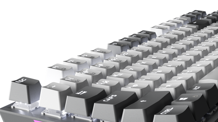 Дротова механічна клавіатура GamePro Genesis Metallic (MK144G) 100% Red switches - зображення 4