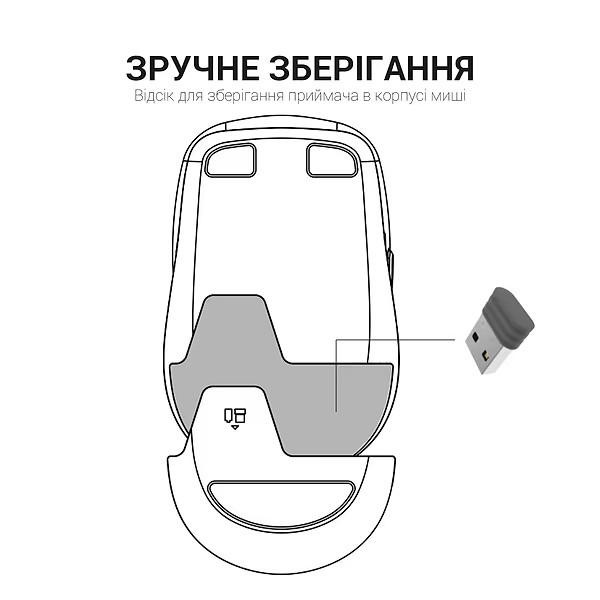 Мышь OfficePro Wireless M183 - Фото 12 Мышь OfficePro Wireless M183 - изображение 12