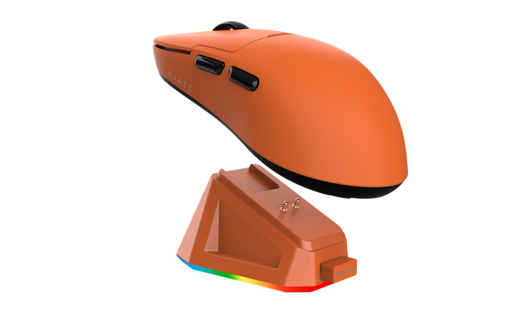 Беспроводная игровая мышь Ajazz AJ159P MC Orange (AJ159P-MC-Orange) - Фото 2 Беспроводная игровая мышь Ajazz AJ159P MC Orange (AJ159P-MC-Orange) - изображение 2