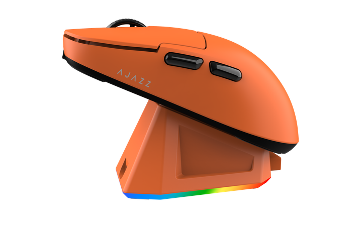 Беспроводная игровая мышь Ajazz AJ159P MC Orange (AJ159P-MC-Orange) - Фото 3 Беспроводная игровая мышь Ajazz AJ159P MC Orange (AJ159P-MC-Orange) - изображение 3
