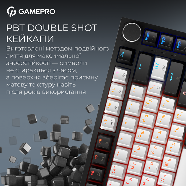 Дротова магнітна клавіатура Asgard Valhalla MAX (MK160B MAX) 75% Magnetic switches - зображення 11