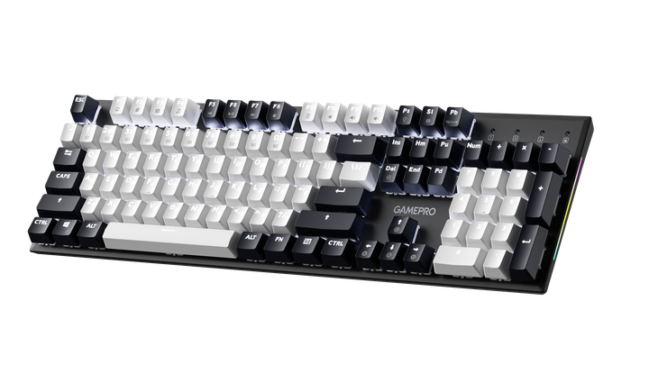 Дротова механічна клавіатура GamePro Genesis Metallic (MK144B) 100% Red switches - зображення 2