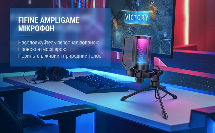 USB мікрофон Fifine A6V - зображення 9