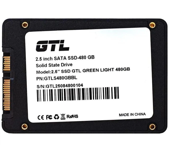SSD накопитель 480Gb GTL Green Light Bulk (GTLS480GBBL) - Фото 2 SSD накопитель 480Gb GTL Green Light Bulk (GTLS480GBBL) - изображение 2