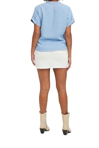 Жіноча блузка Vero Moda Liliana Верх вільний XS 10260993 BLUE (XS) - Фото 3 Жіноча блузка Vero Moda Liliana Верх вільний XS 10260993 BLUE (XS) - изображение 3