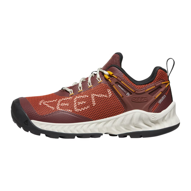 Жіночі трекінгові черевики Keen Nxis Evo Wp низькі водонепроникні червоні 35,5 1027796 (35,5) - Фото 3 Жіночі трекінгові черевики Keen Nxis Evo Wp низькі водонепроникні червоні 35,5 1027796 (35,5) - изображение 3