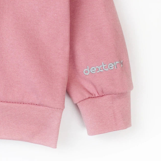 Джемпер для дівчинки з вишивкою Dexter`s 110 Рожевий (d315-3-110-sm) - изображение 3