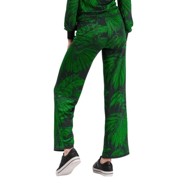Жіночі трикотажні штани Desigual Danubio зеленого кольору XS 21WWPF01/4055 (XS) - изображение 3