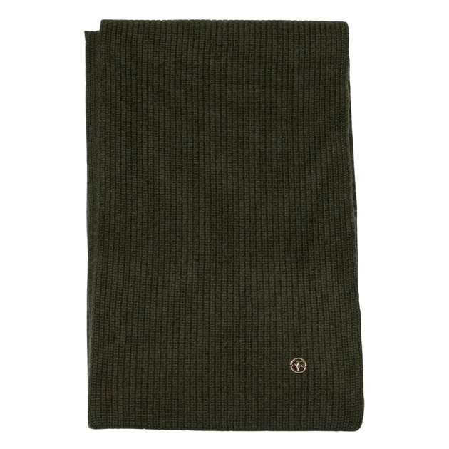 Зелений кашеміровий жіночий шарф з китицями Bel Cashmere DE24EJK07-119 - Фото 1 Зелений кашеміровий жіночий шарф з китицями Bel Cashmere DE24EJK07-119 - изображение 1