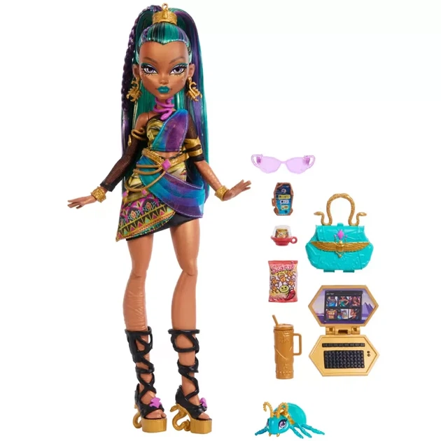 Кукла Monster High Монстро-классика Нефера (JDR48) - Фото 2 Кукла Monster High Монстро-классика Нефера (JDR48) - изображение 2