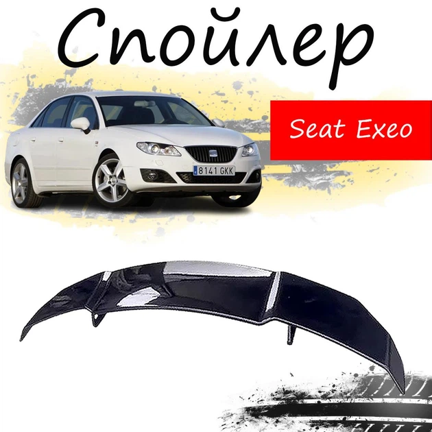 Антикрыло спойлер Seat Exeo Сеат Эксео элерон подходит на кузов седан Цвет - черный - Фото 1 Антикрыло спойлер Seat Exeo Сеат Эксео элерон подходит на кузов седан Цвет - черный - изображение 1
