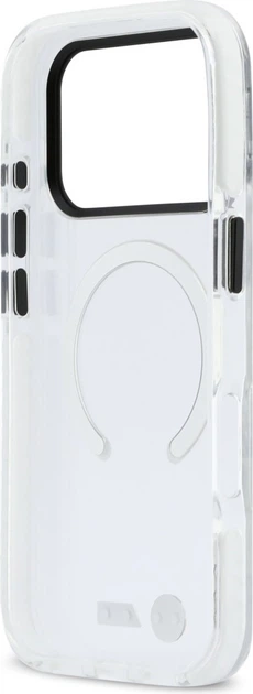 Etui plecki BMW M IML Shockproof Metal Logos MagSafe do Apple iPhone 17 Pro Transparent (BMHMP17L25HSMLKT) - obraz 7