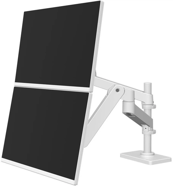 Настольное крепление для монитора Ergotron LX Pro Dual Stacking Arm 24" White (45-690-290) - Фото 1 Настольное крепление для монитора Ergotron LX Pro Dual Stacking Arm 24" White (45-690-290) - изображение 1