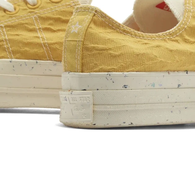 Жіночі кросівки Converse Chuck 70 Hybrid Texture Low trainers жовті 38 571352C (38) - изображение 5