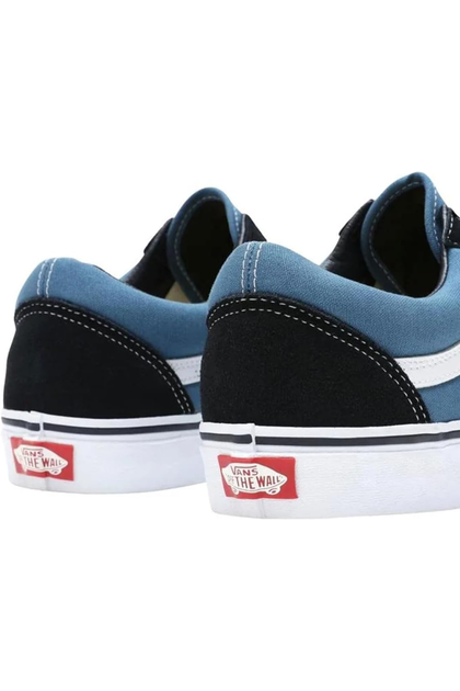 Взуття унісекс Vans Old Skool кросівки замшеві сині 37 VN000D3HNVY1 (37) - Фото 3 Взуття унісекс Vans Old Skool кросівки замшеві сині 37 VN000D3HNVY1 (37) - зображення 3
