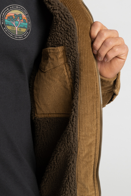 Чоловіча перехідна куртка Billabong Barlow Sherpa Cord XS F1JK35 BIF2 535 (XS) - Фото 6 Чоловіча перехідна куртка Billabong Barlow Sherpa Cord XS F1JK35 BIF2 535 (XS) - изображение 6