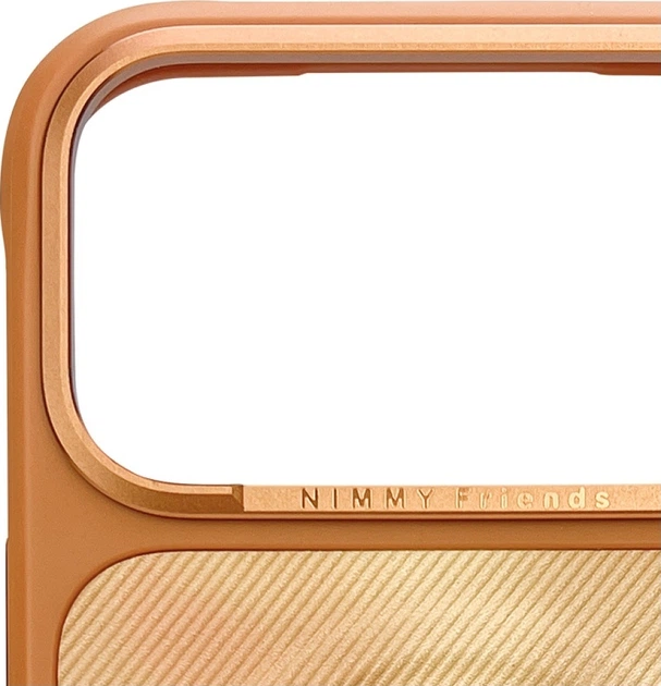 Etui plecki Nimmy Gentle Pets Series Dog MagSafe do Apple iPhone 17 Pro Orange (N-YSMC-IP17-PRO-024) - obraz 5
